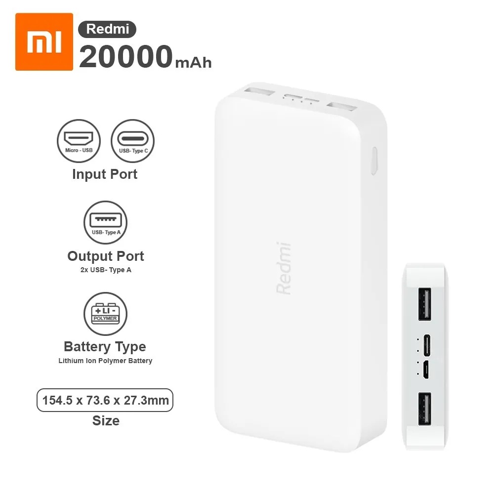 Redmi 20000 mAh Powerbank