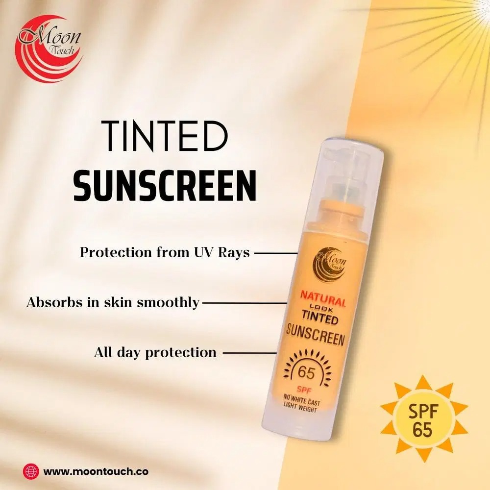 Moon Touch-Natural Look Tinted Sunscreen 50ml