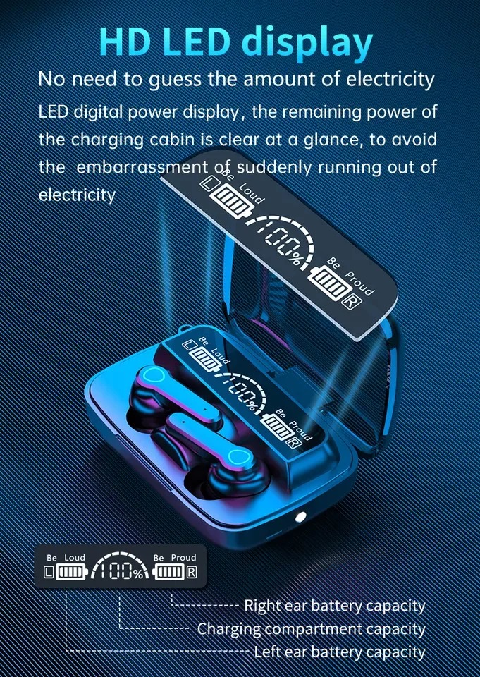 M19 Pro Wireless Earbuds