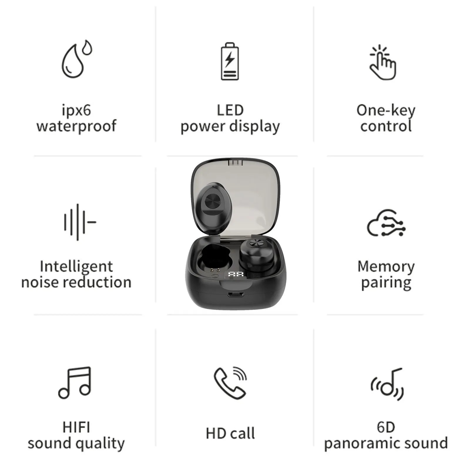 XG8 Wireless Earbuds