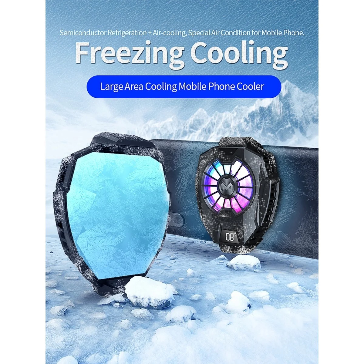 Phone Cooling Fan Radiator (For Gaming)