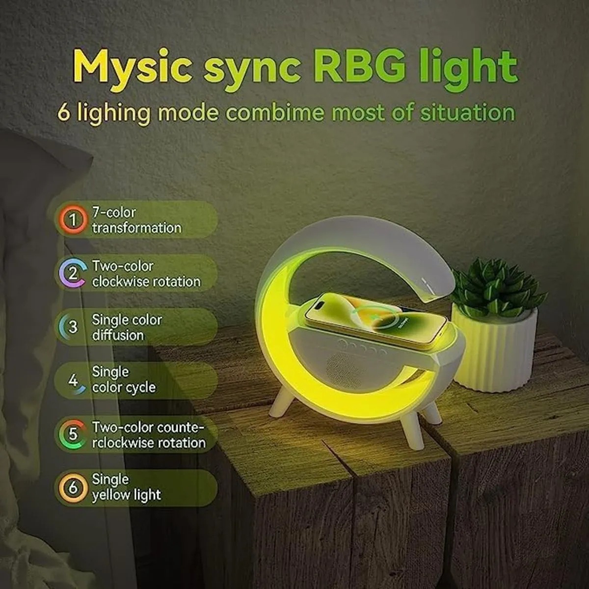 G Shape Lamp, Generic Wireless Charger