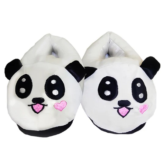 Panda Emoji Slippers Warm & Comfortable