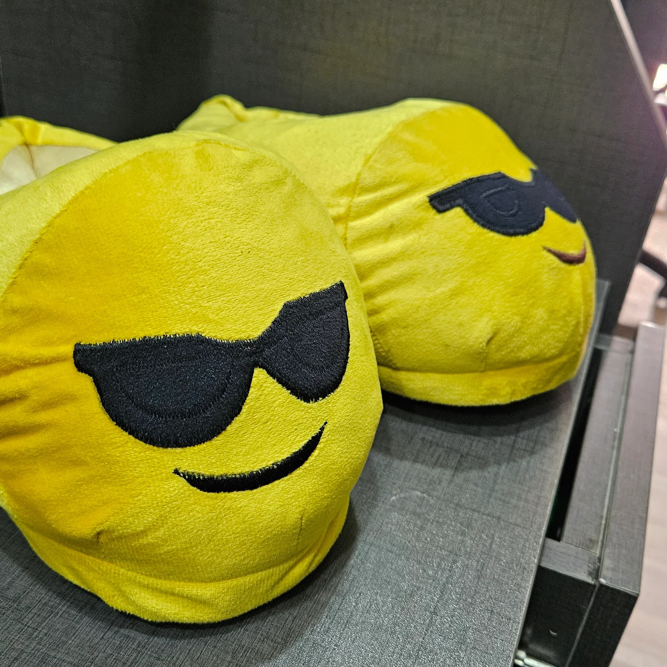 Cool Shade Emoji Slippers Warm & Comfortable