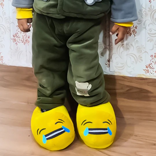 Laughing Emoji Slipper Comfortable and Warmth