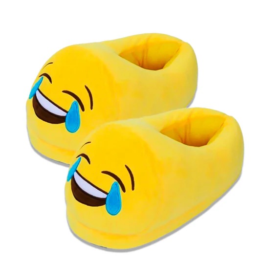 Laughing Emoji Slipper Comfortable and Warmth