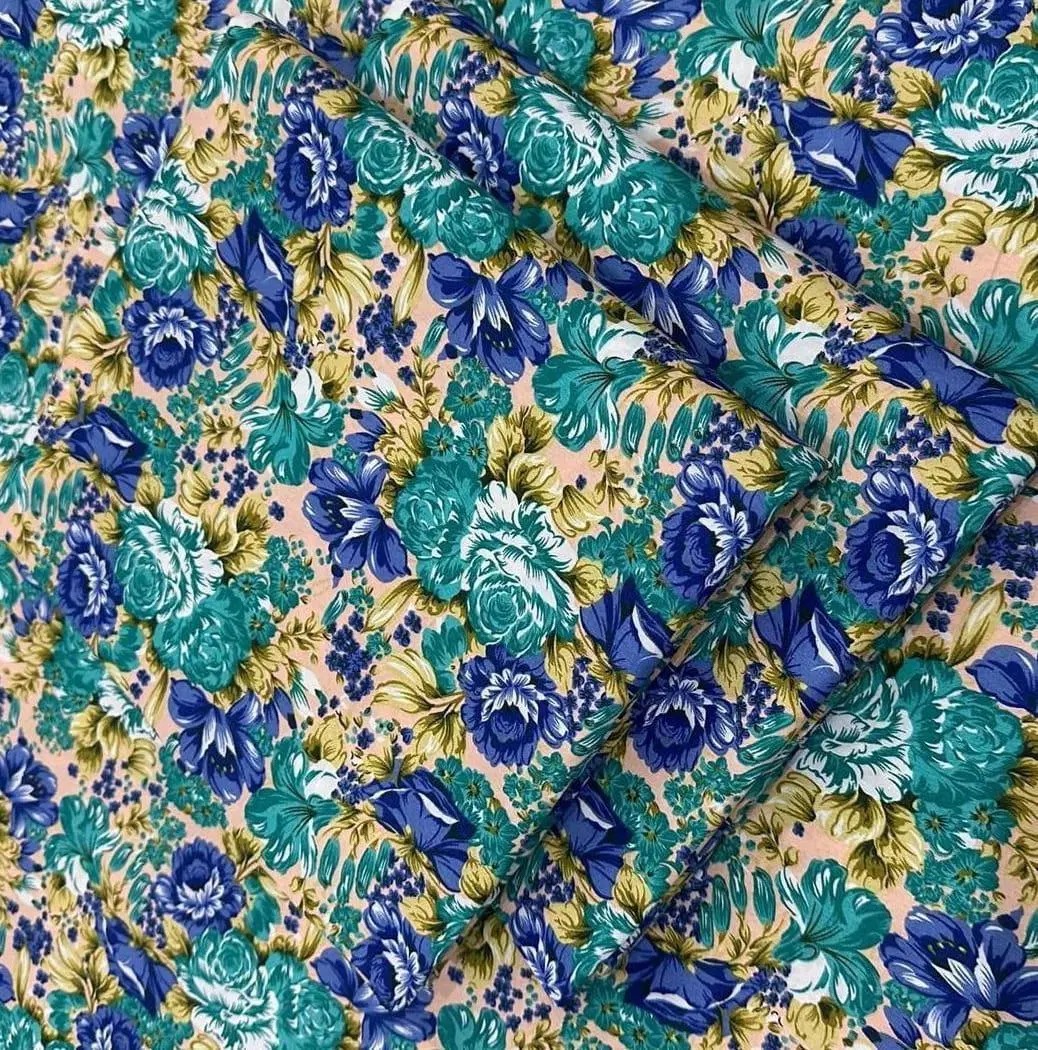 2 Pcs Women's Unstitched Printed Suit