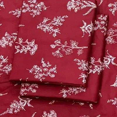 2 Pcs Women's Unstitched Printed Suit