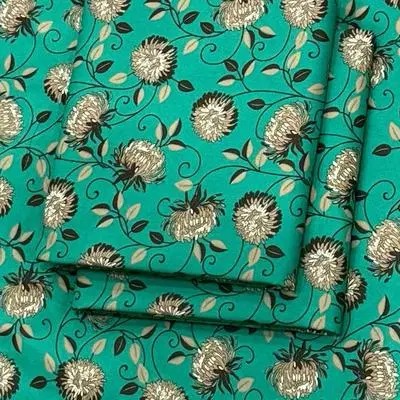 2 Pcs Women's Unstitched Printed Suit