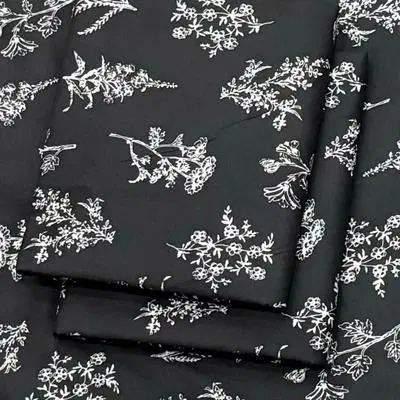 2 Pcs Women's Unstitched Printed Suit